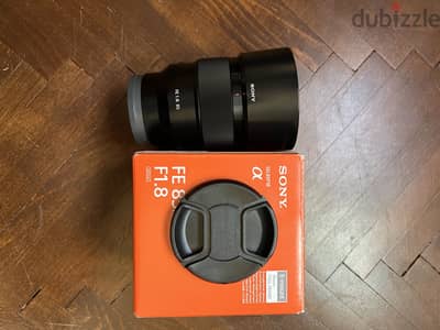 Lens Sony 85 F1.8