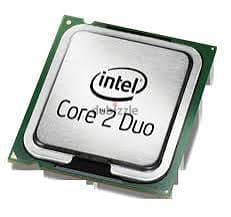 بروسيسور فقط Intel core 2 duo E8500 سرعة 3.16GHz وكاش 6MB LGA 775