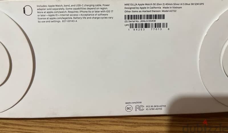 Apple Watch SE GEN2 / GPS 2