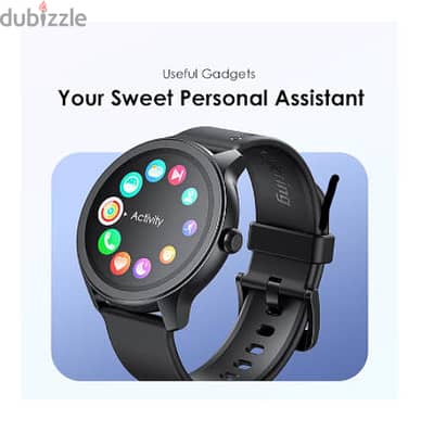 Oraimo Watch 2R Bluetooth Smart Watch with 1.39" HD Display - Black