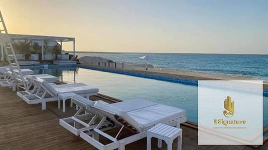 For sale: Super Lux finished chalet in Stella Heights, North Coast, Sidi Abdel Rahman. Immediate delivery. Sea view.