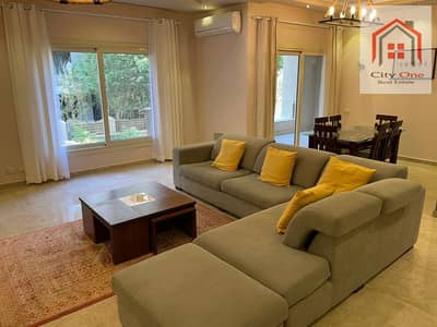 Ultra modern furnished apartment for rent for rent on n compound village gate new Cairo