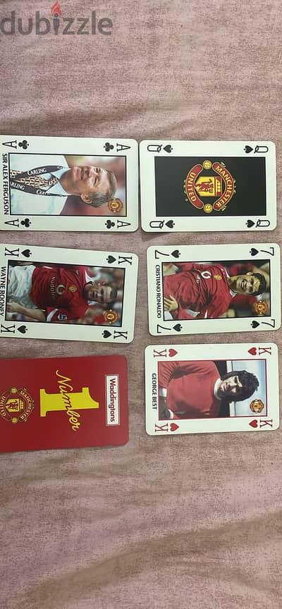 Manchester United playing cards since 2006