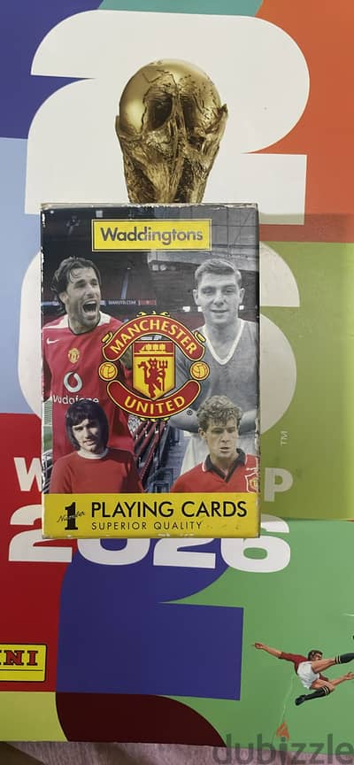 Manchester United playing cards since 2006
