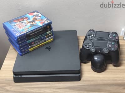 PlayStation 4 Slim 1TB - موديل CUH-2215B (أحدث إصدار من الـ Slim)