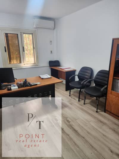 For rent, an office space for companies in Degla Maadi, 5 rooms and 4 bathrooms, and a large reception