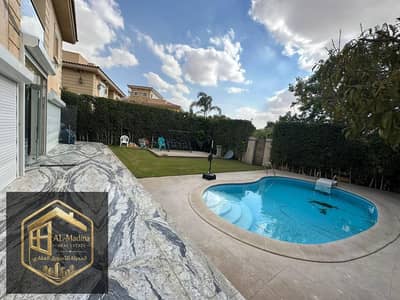 A masterpiece villa for rent furnished in Madinaty with a swimming pool