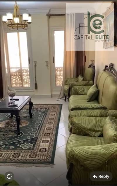 شقه مفروشه بالكامل للايجار في كمبوند دار مصر القرنفل امام الرحاب بالتجمع