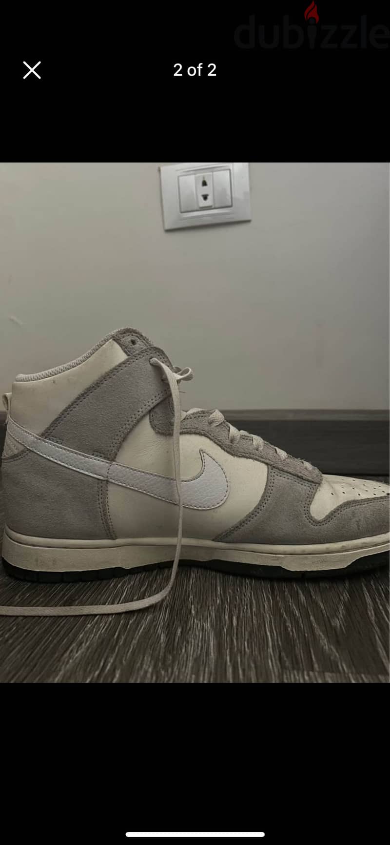 High grey Dunks 1