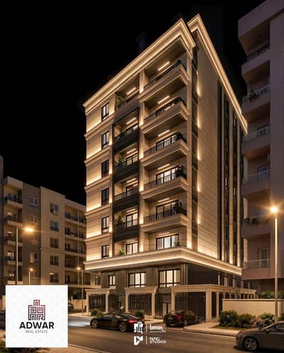 110m apartment for sale in the finest location in the first quarter - Al-Hudba Al-Wasat, steps from Yasser Rizk Axis and close to all services.