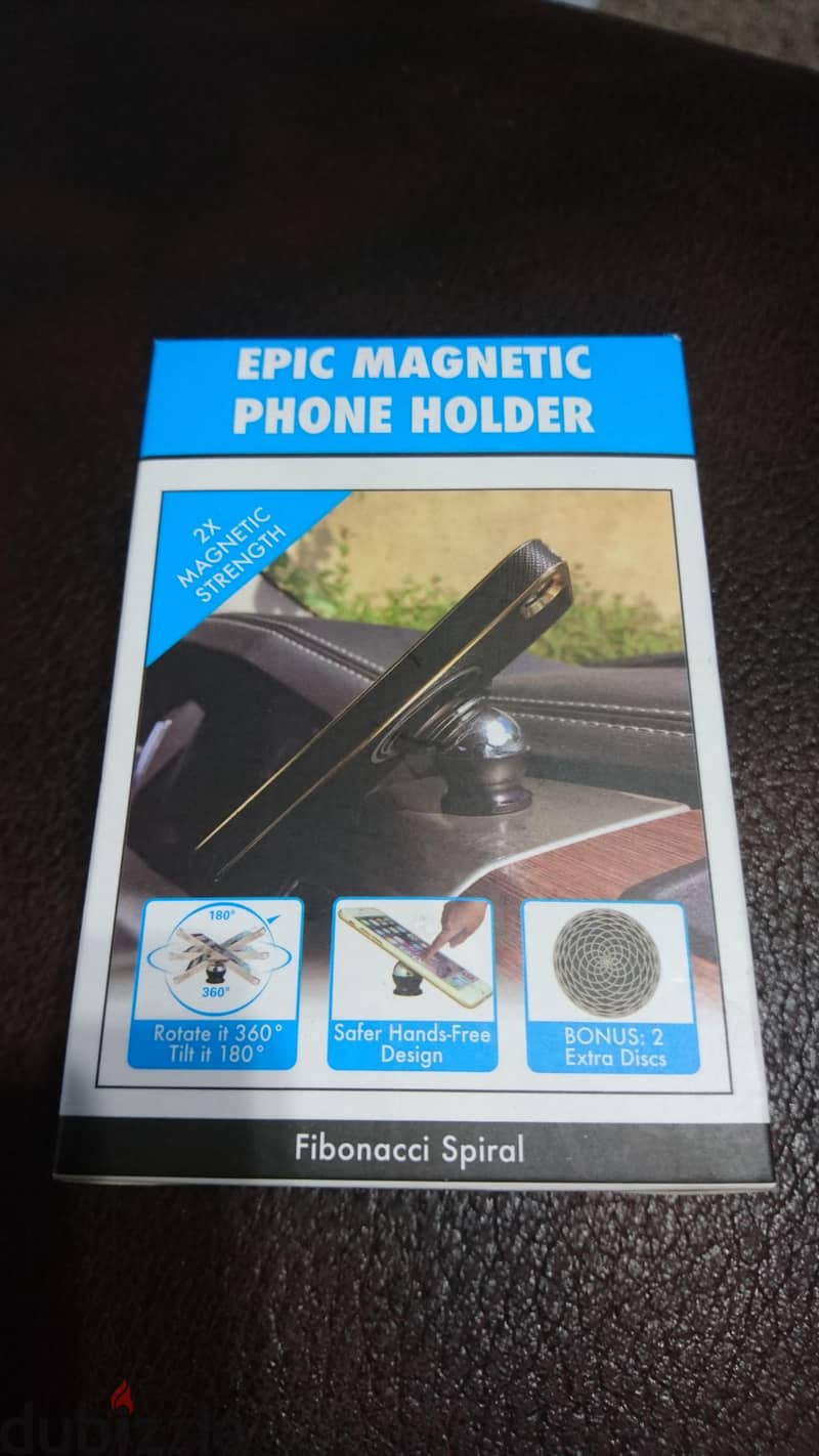 Magnetic mobile holder for car 1