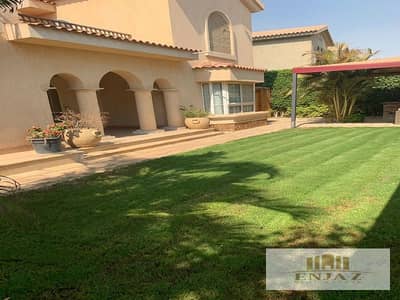 Villa for sell in Madinaty, model D, wide garden view, furnished, area ( 800 sq )