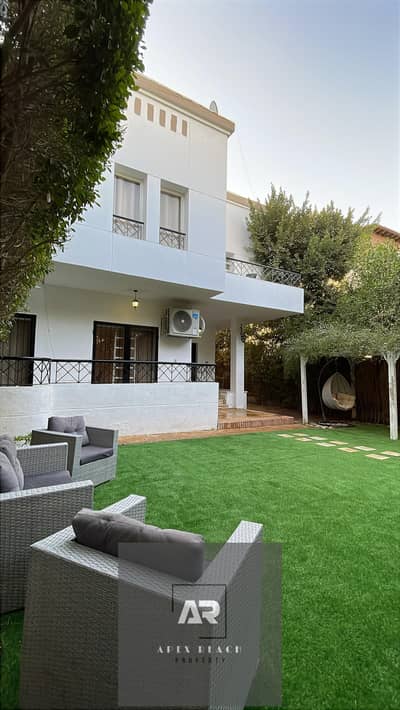 A Villa for the price of a furnished apartment for rent in Al-Rehab next to the old market
