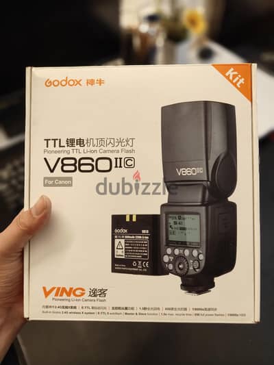 Godox V860II-C Flash for Canon