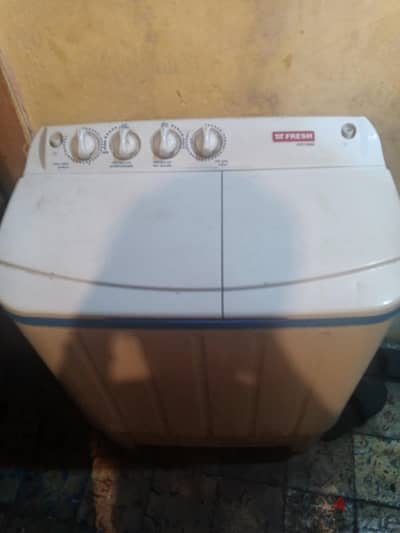 غساله نص اتوماتيك فريش حااله جيده للبيع