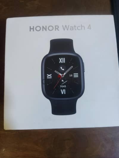 ساعة سمارت honor watch 4  جديدة لم تستخدم