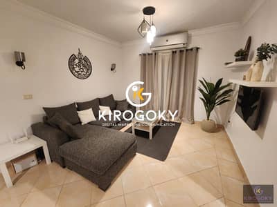 Furnished apartment with a wonderful view for monthly or annual rent in Nasr City, Gardens City
