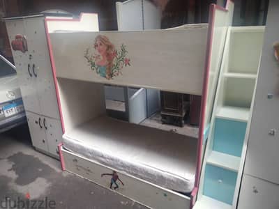 قوضة نوم اطفال كامله اثنين دور