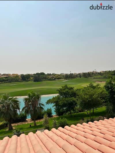 For rent, Villa W, with special finishing, including kitchen and air conditioning, at a special price with a view of the lakes.