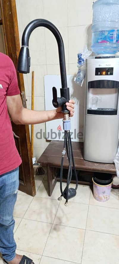 خلاط حوض مطبخ
