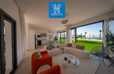 Get a 35% discount and own a prime chalet for sale in Cali Coast Ras El Hikma with installment payments over 6 years - كالي كوست