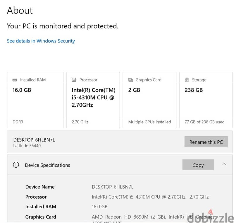 Laptop for selling 12