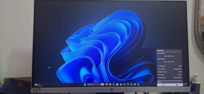 شاشة dell frameless 24 بوصة