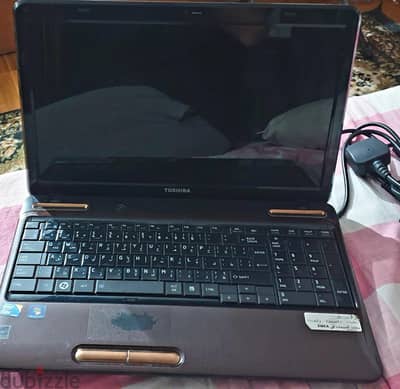 لابتوب Toshiba Core i3 RAM 8GB SSD 256GB + HDD 500GB