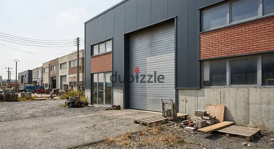 Factory 500m for sale in Al Obour City rented for 250 thousand monthly