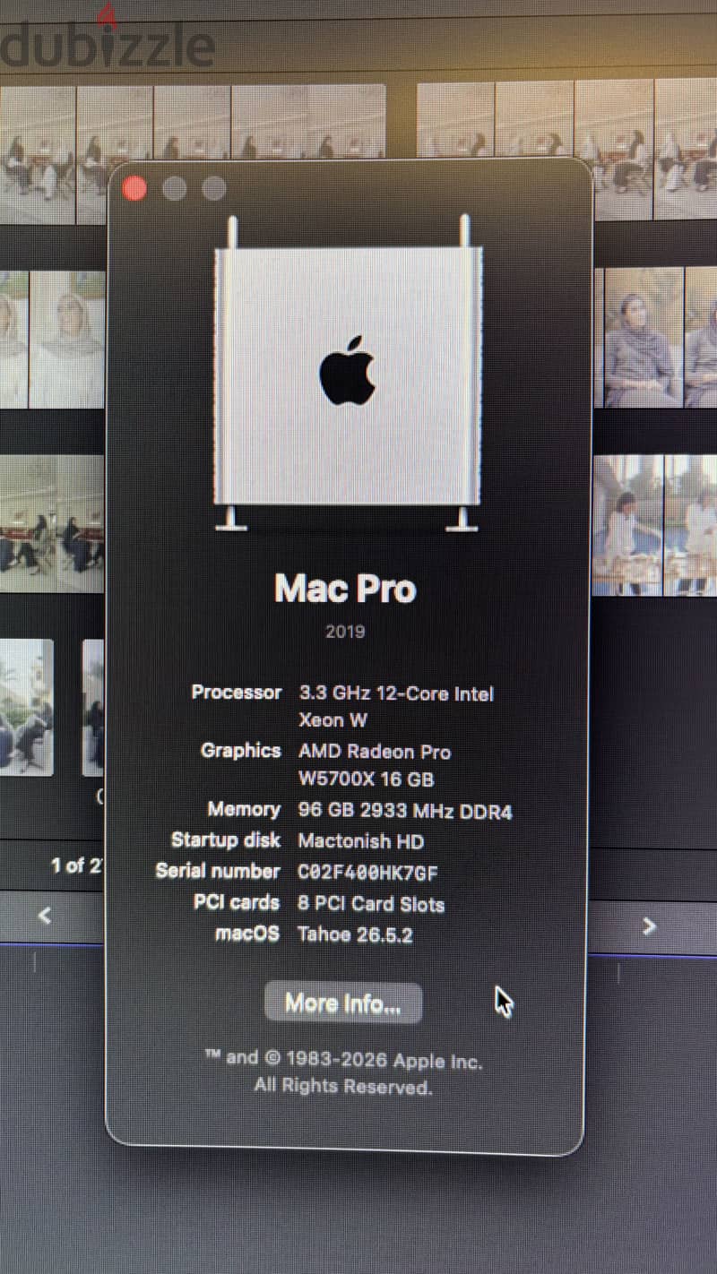 Apple Mac Pro 2019 8