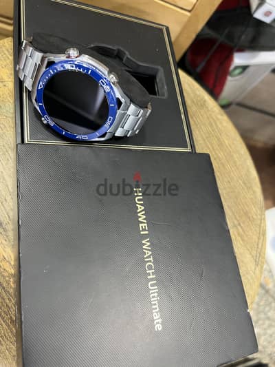 Huawei Watch Ultimate 1 48M Blue كالجديدة