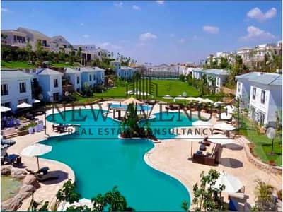 Twin House in Mountain View Ras El Hekma Pool View Ready To Move with Luxurious Owner Finishing