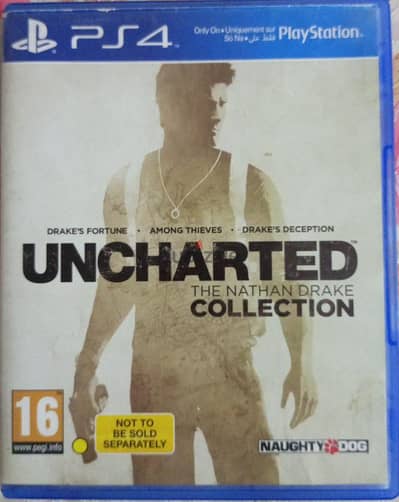 اسطوانة Uncharted the Nathan Drake collection -مستعملة كالجديدة