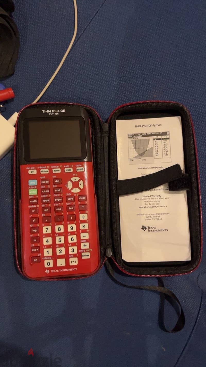 TI-84 Plus CE Python Graphing Calculator (needs battery replacement) 2
