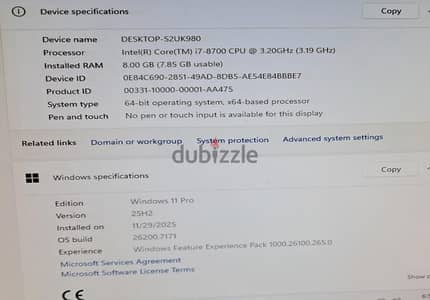 i7 8700