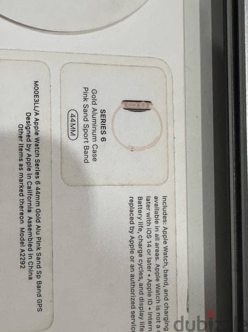 Apple Watch 6 44mm 9