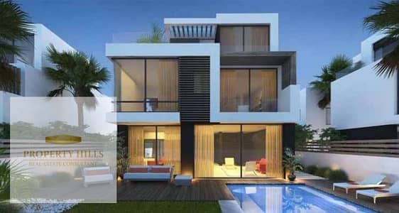 تاون هاوس كورنر للبيع في بالم هيلز اسكندرية بمقدم 5%