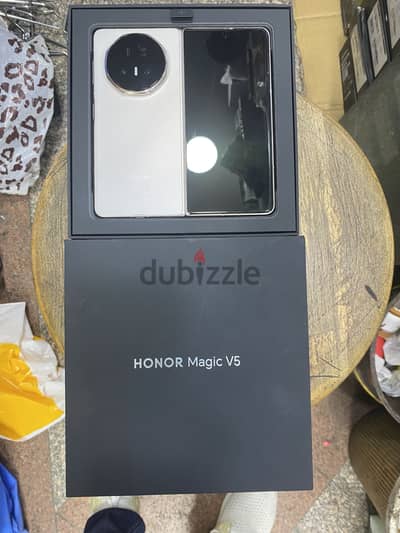 Honor Magic V5 dual sim 512G White جديد بضمان الوكيل