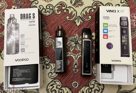 Vape drag S + Vape VINCI X mod pod