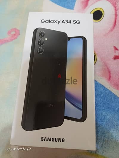 سامسونج ايه 34 5جي مساحه٢٥٦ ورام٨
