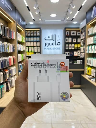 شاحن شاومي 90 وات تربو عداد ثواني وعلامه عشريه (Xiaomi 90W Power