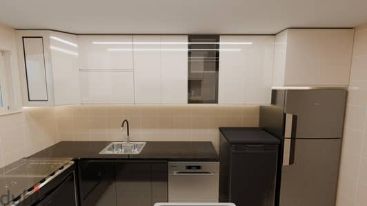 تصميم مطابخ او ديكور داخلي بال3D