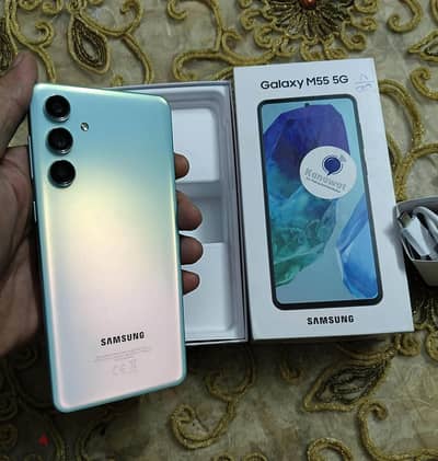 samsung m55 5g للبدل اوللبيع