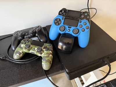 PlayStation 4 500gb with 4 analog joysticks