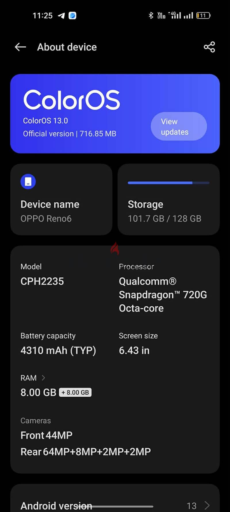 OPPO Reno6 4