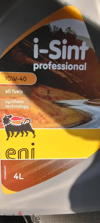 جركن زيت إيني إيطالي Eni 10W-40 (عبوة 4 لتر) جديد زيرو للبيع