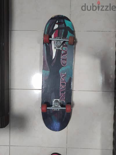 سكيت بورد خشبى طويل للشباب Skateboard
