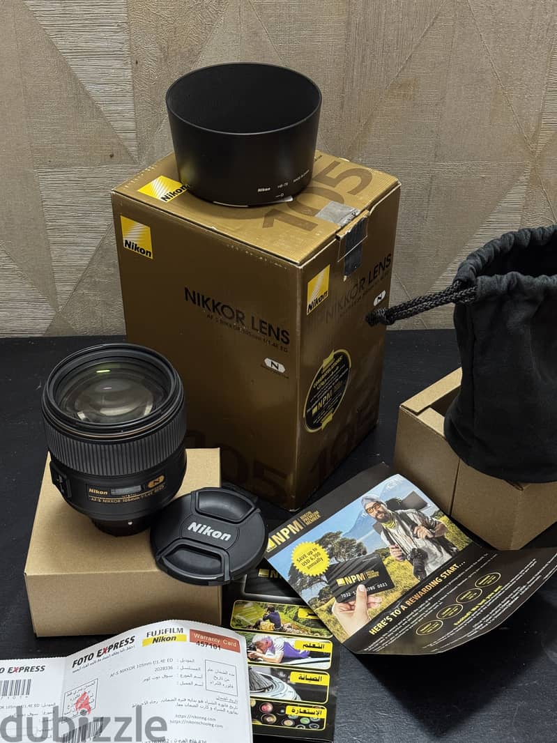 Nikon 105m 1.4 N 2
