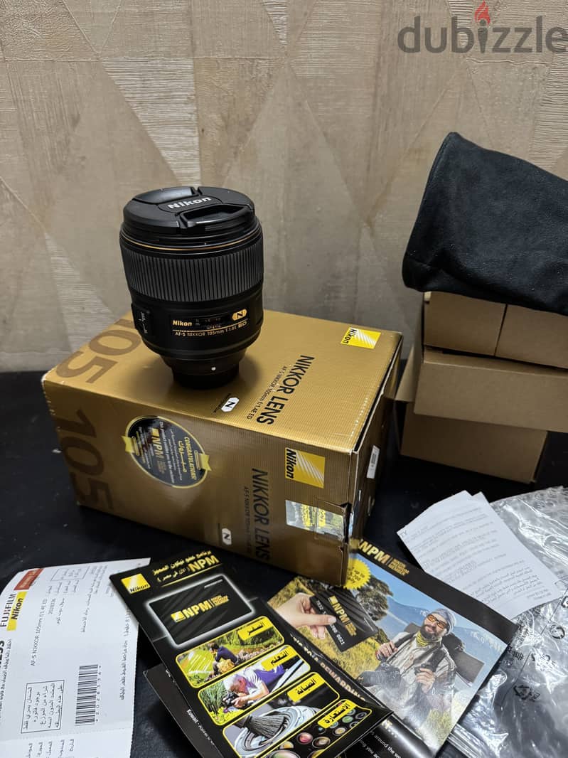 Nikon 105m 1.4 N 3