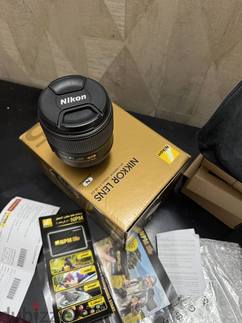 Nikon 105m 1.4 N 5